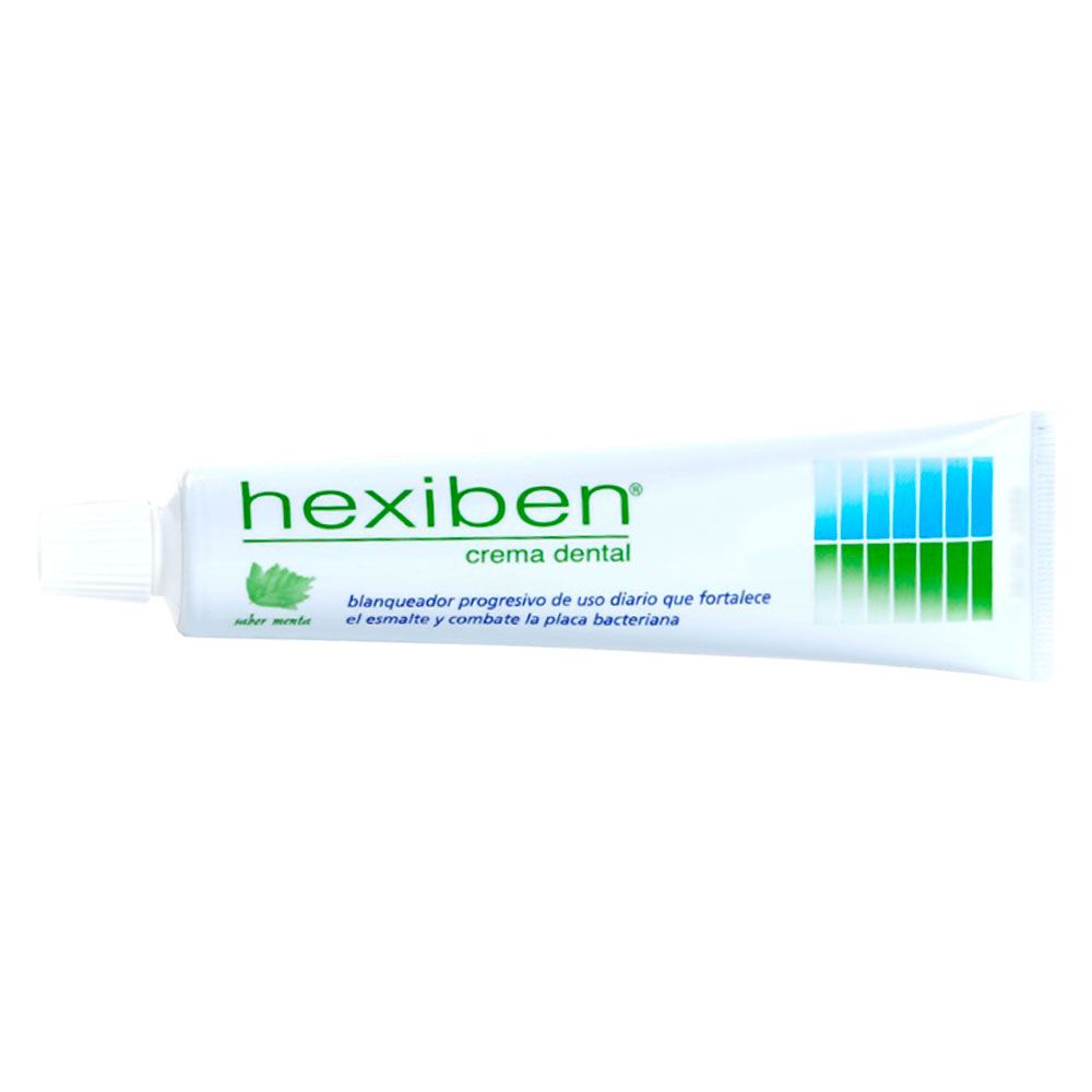 Hexiben crema dental blanqueadora