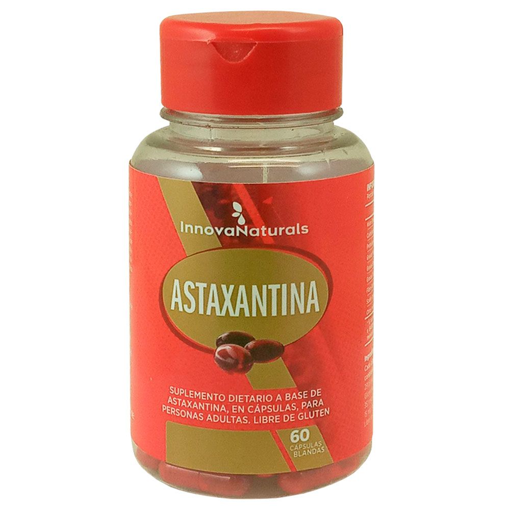 Innovanaturals Astaxantina Antioxidante Natural X 60 Cápsulas