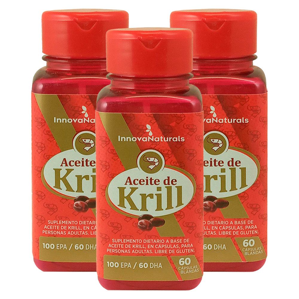 Innovanaturals Aceite De Krill Para La Salud Del Corazón X 60 Cápsulas -  Farmacia Leloir - Tu farmacia online las 24hs