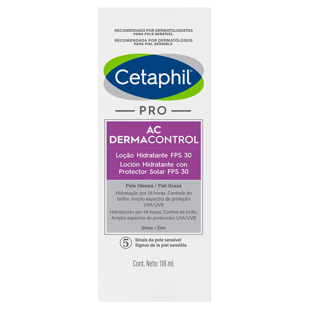 Cetaphil Pro Ac Control Hidratante Facial Diario Fps30