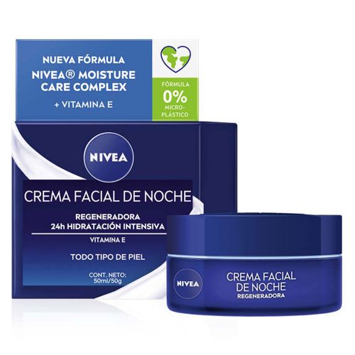 Nivea Essentials Crema De Noche Hidratante Regeneradora