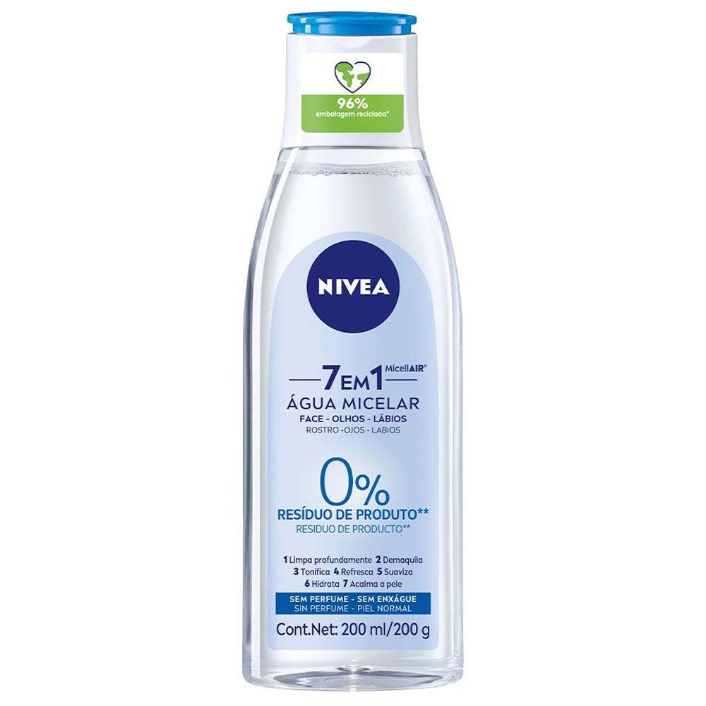 NIVEA MicellAIR Skin Breathe Mizellenwasser – 400 Ml, Für Trockene/sensible Haut, Reinigt, Entfernt Make-up, Spendet Feuchtigkeit