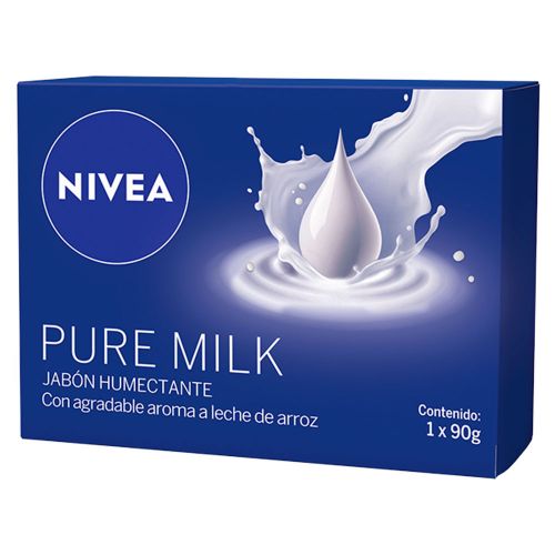 Nivea Pure Milk Jabón Humectante Todo Tipo De Piel