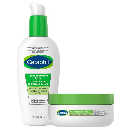 Pack Cetaphil Hidratante Dí­a Noche ácido Hialurónico