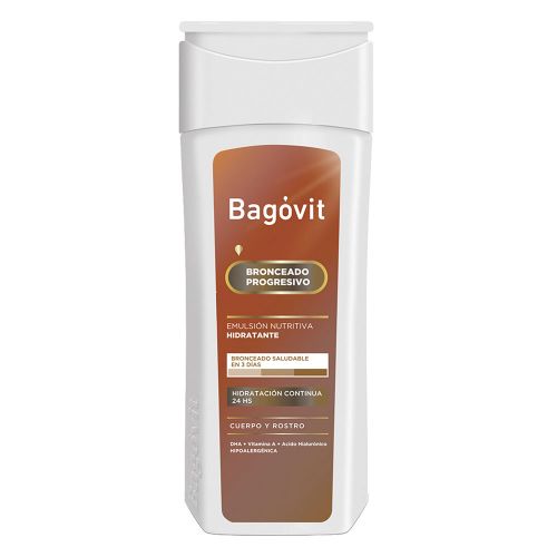 Bagóvit A Bronceado Progresivo Emulsión Hidratante