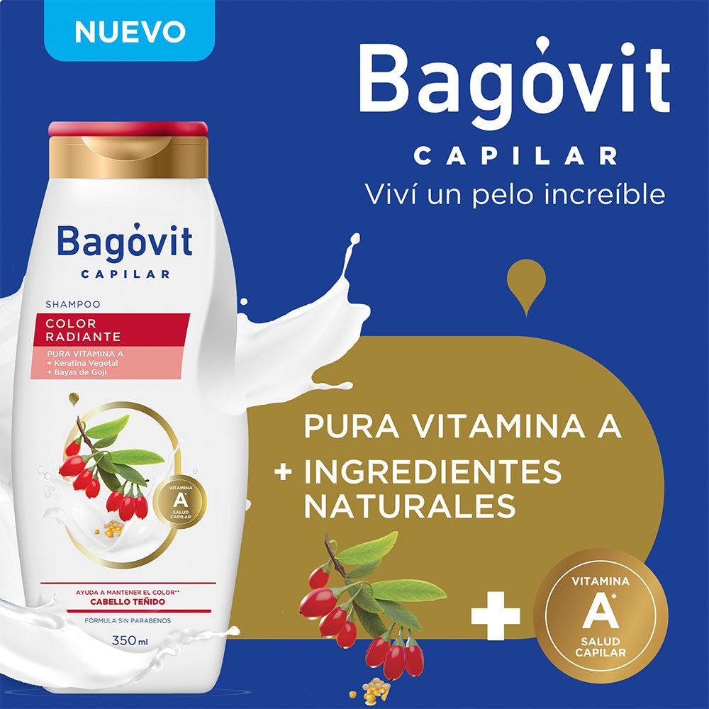 Bagóvit Capilar Color Radiante Shampoo