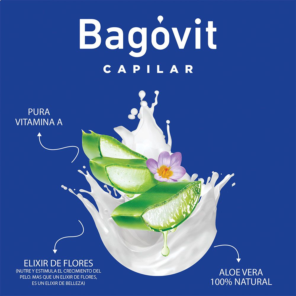 Bagóvit Capilar Pelo Largo Y Sin Frizz Acondicionador