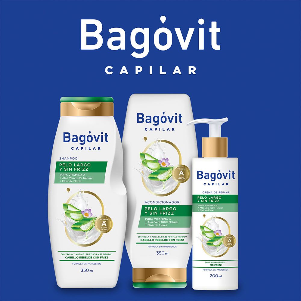 Bagóvit Capilar Pelo Largo Y Sin Frizz Acondicionador