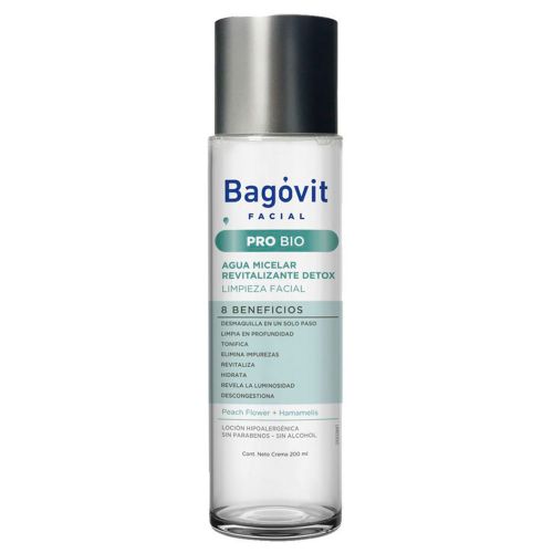 Bagóvit Facial Pro Bio Agua Micelar Revitalizante Detox