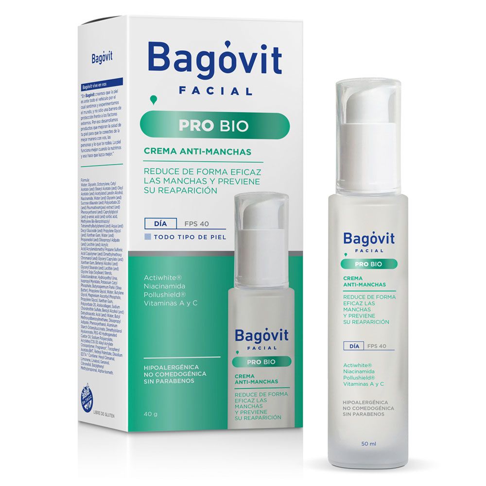 Bagóvit Facial Pro Bio Crema Antimanchas
