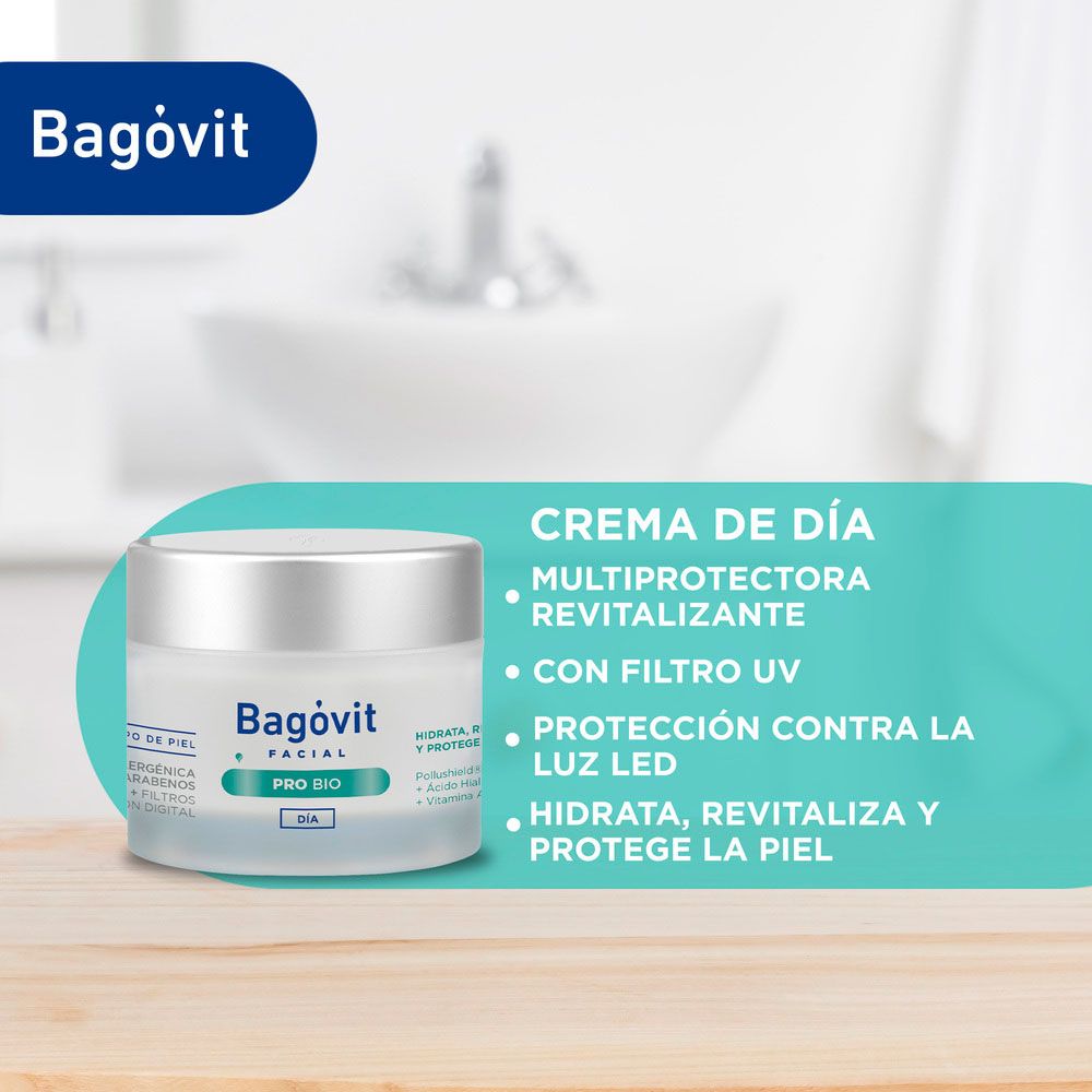 Bagóvit Facial Pro Bio Crema Hidratante De Dí­a