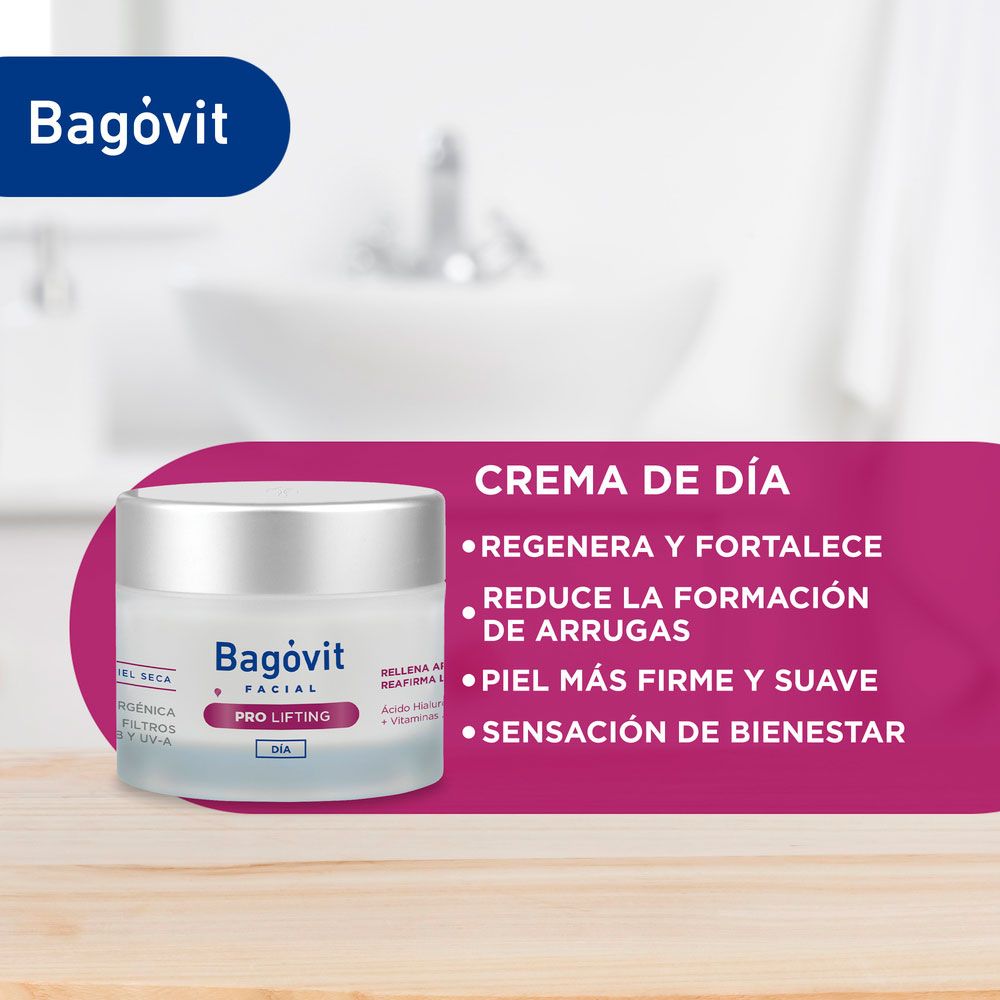 Bagóvit Facial Pro Lifting Crema Antiage Dí­a Pieles Secas