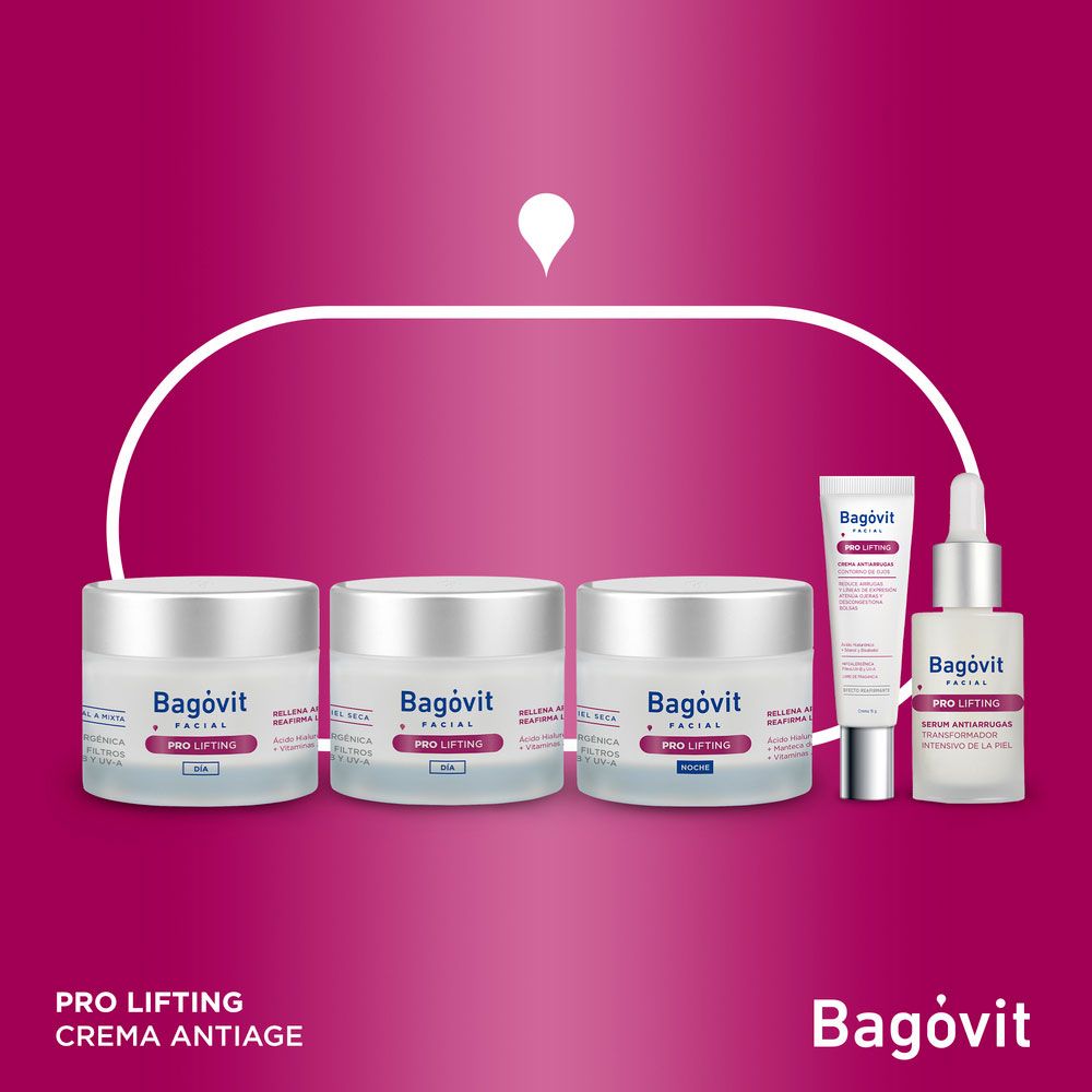 Bagóvit Facial Pro Lifting Crema Antiage Dí­a Pieles Secas