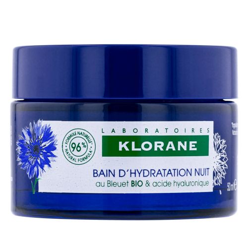 Klorane Bleuet Crema Facial De Noche Hidratante