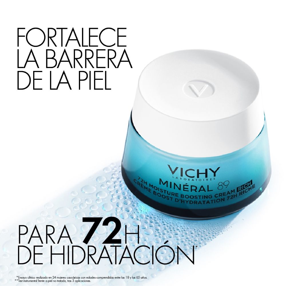 Crème Hydratante Vichy Minéral 89 - Soin Du Visage, Format Crème, Neuf (petits Défauts Possibles)