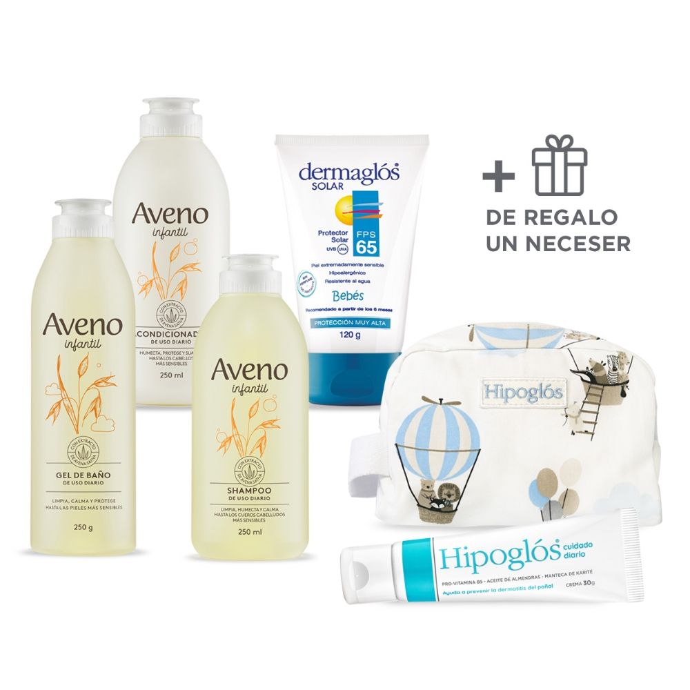 Aveno Combo Completo Cuidado Y Protección Infantil - Farmacia Leloir - Tu  farmacia online las 24hs