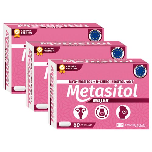 Pack 3 Metasitol Mujer X 60 Cápsulas