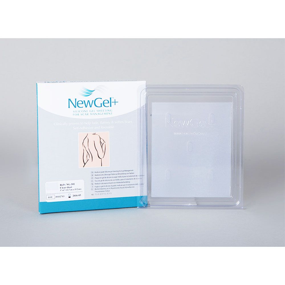 Newgel+ Láminas De Silicona Cicatrices Quemaduras Ng-301