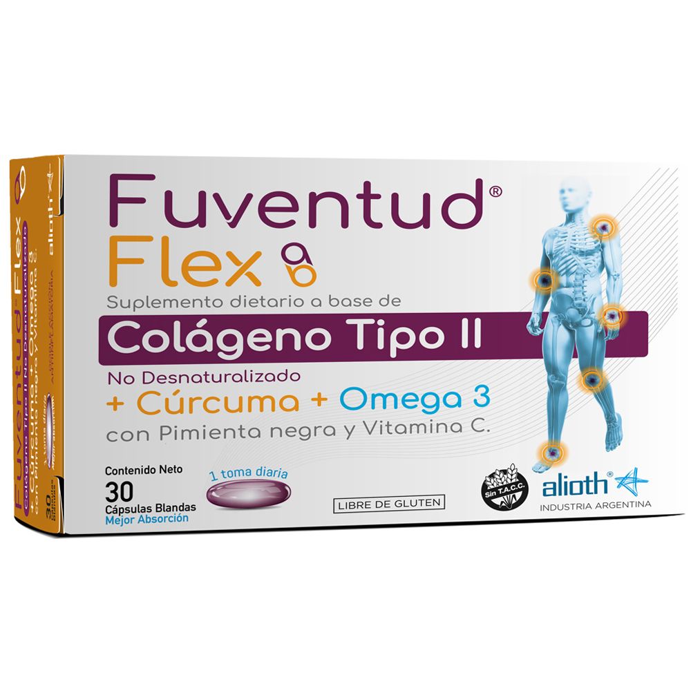 Fuventud Flex Colágeno Tipo Ii Huesos Y Articulaciones