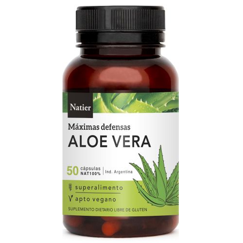 Natier Aloe Vera Liofilizado Cápsulas