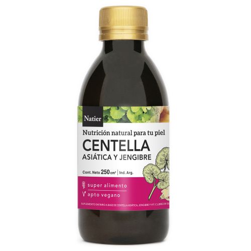 Natier Jugo De Centella Asiática Y Jengibre