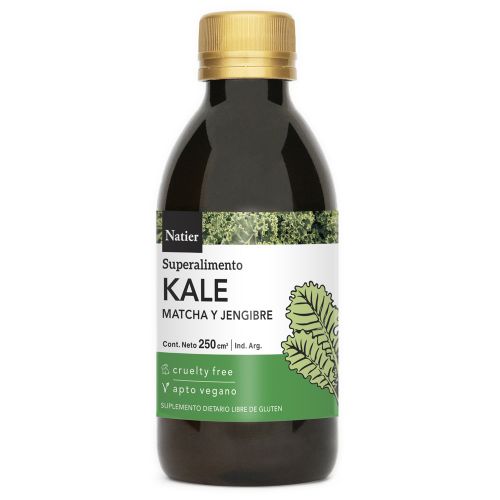 Natier Jugo De Kale Matcha Y Jengibre