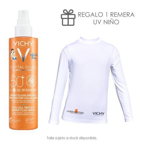 Vichy Capital Soleil Fps50+ Spray Niños + Regalo!