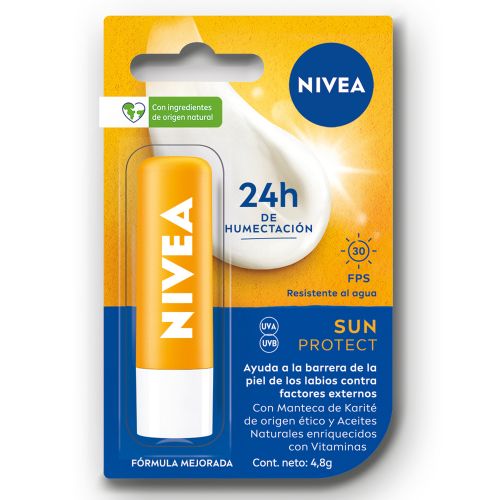 Nivea Protector Solar Labial Sun Protect Fps 30