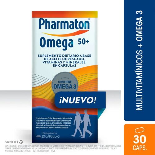 Pharmaton Omega Suplemento Dietario