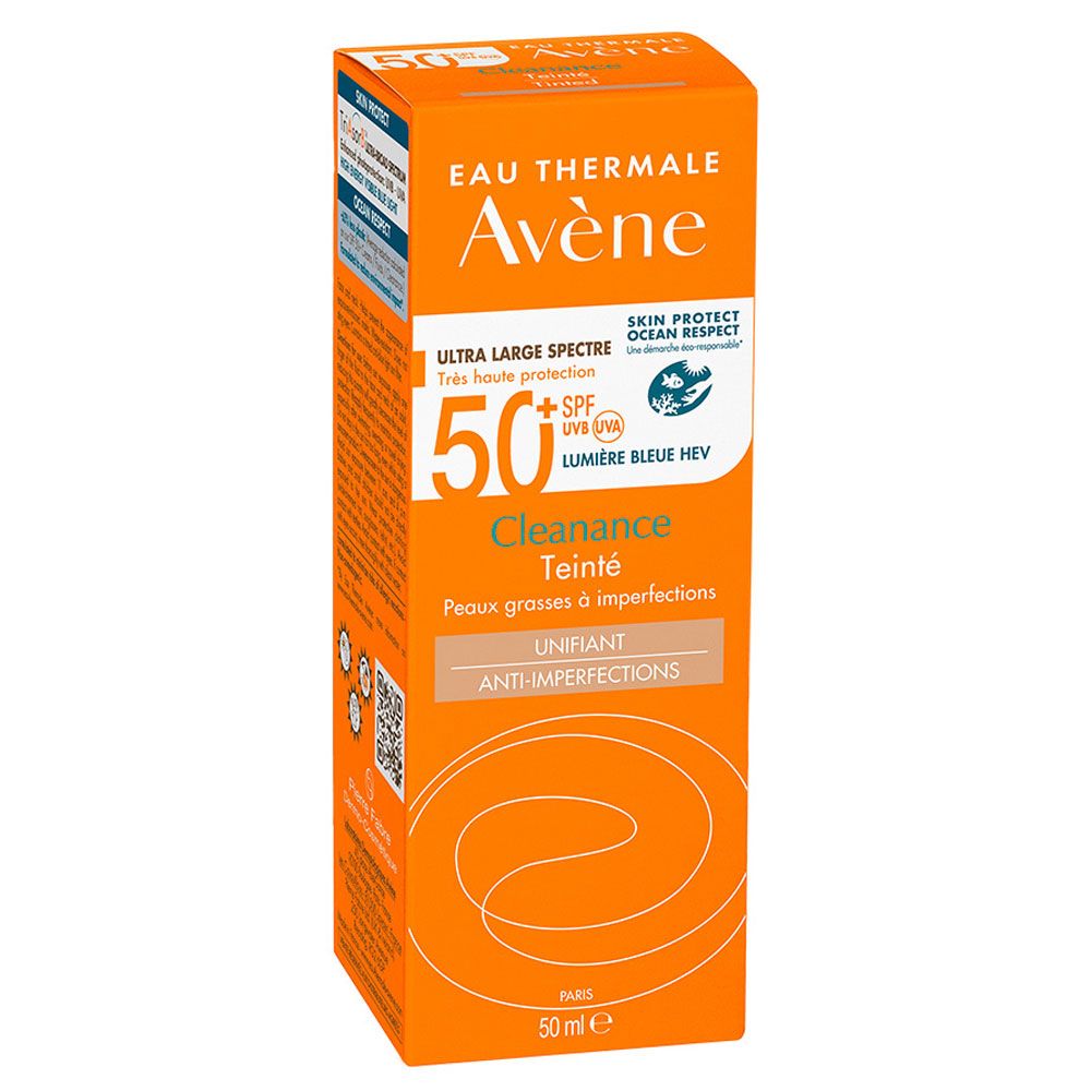Avene Protector Solar Cleanance Spf50 Con Color