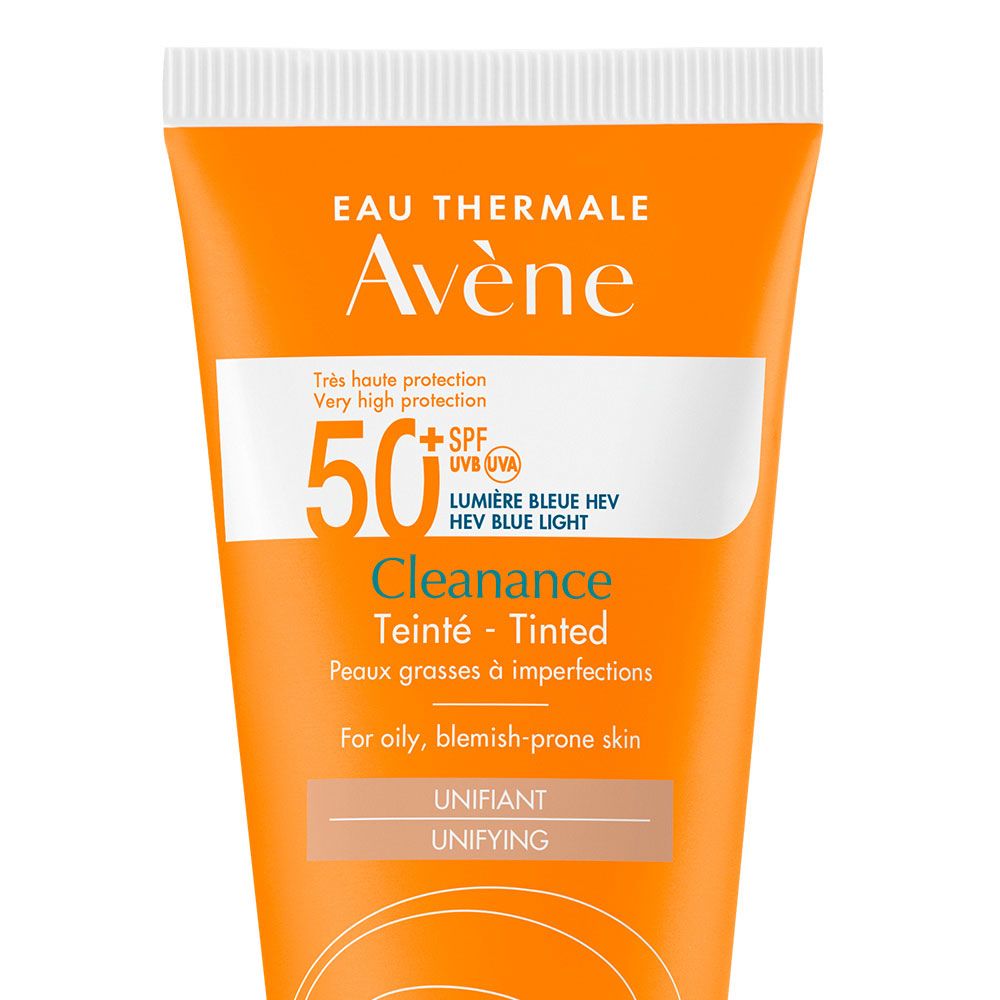 Avene Protector Solar Cleanance Spf50 Con Color