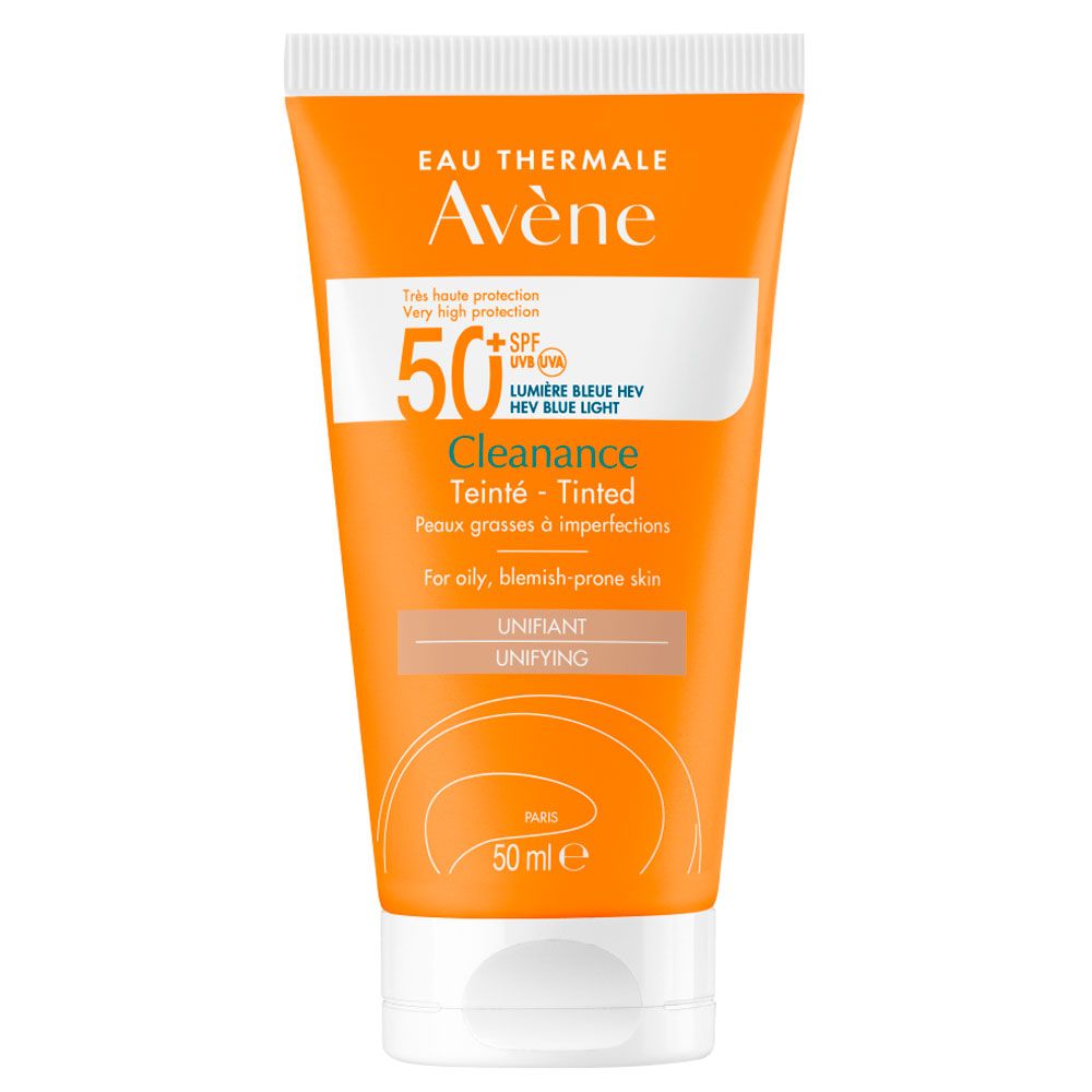 Avene Protector Solar Cleanance Spf50 Con Color