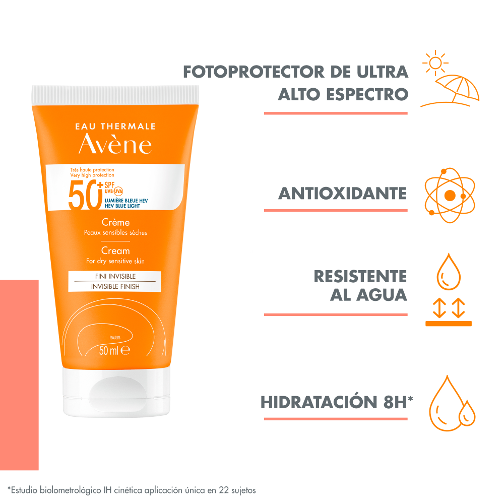 [eliminado] Avene Protector Solar Crema Spf 50+ - Farmacia Leloir - Tu ...
