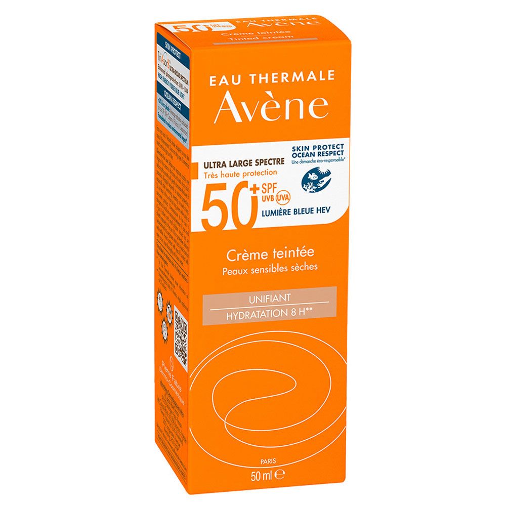 Avene Protector Solar Spf50 Crema Con Color