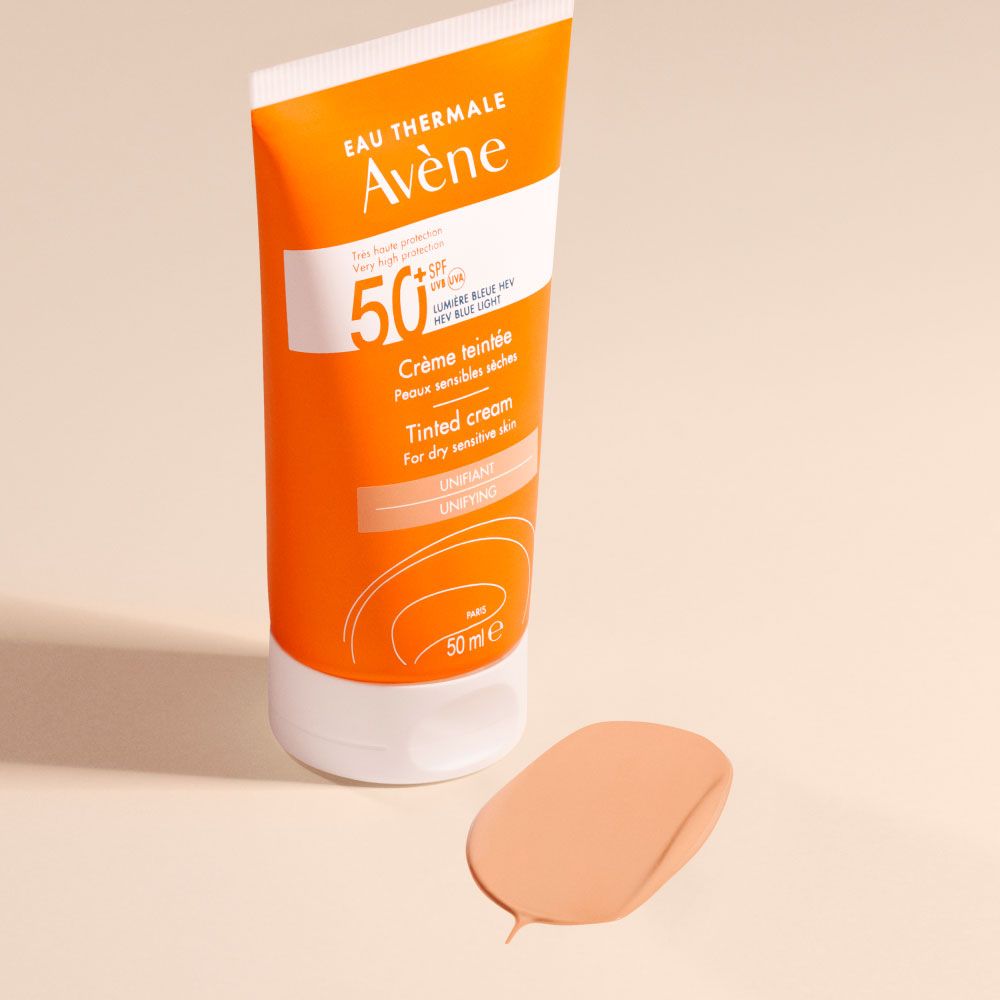 Avene Protector Solar Spf50 Crema Con Color