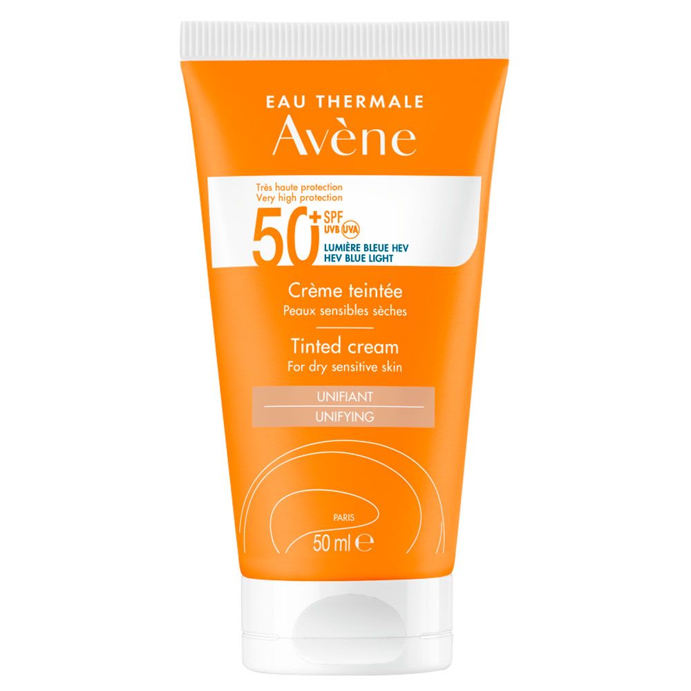 Avene Protector Solar Spf50 Crema Con Color