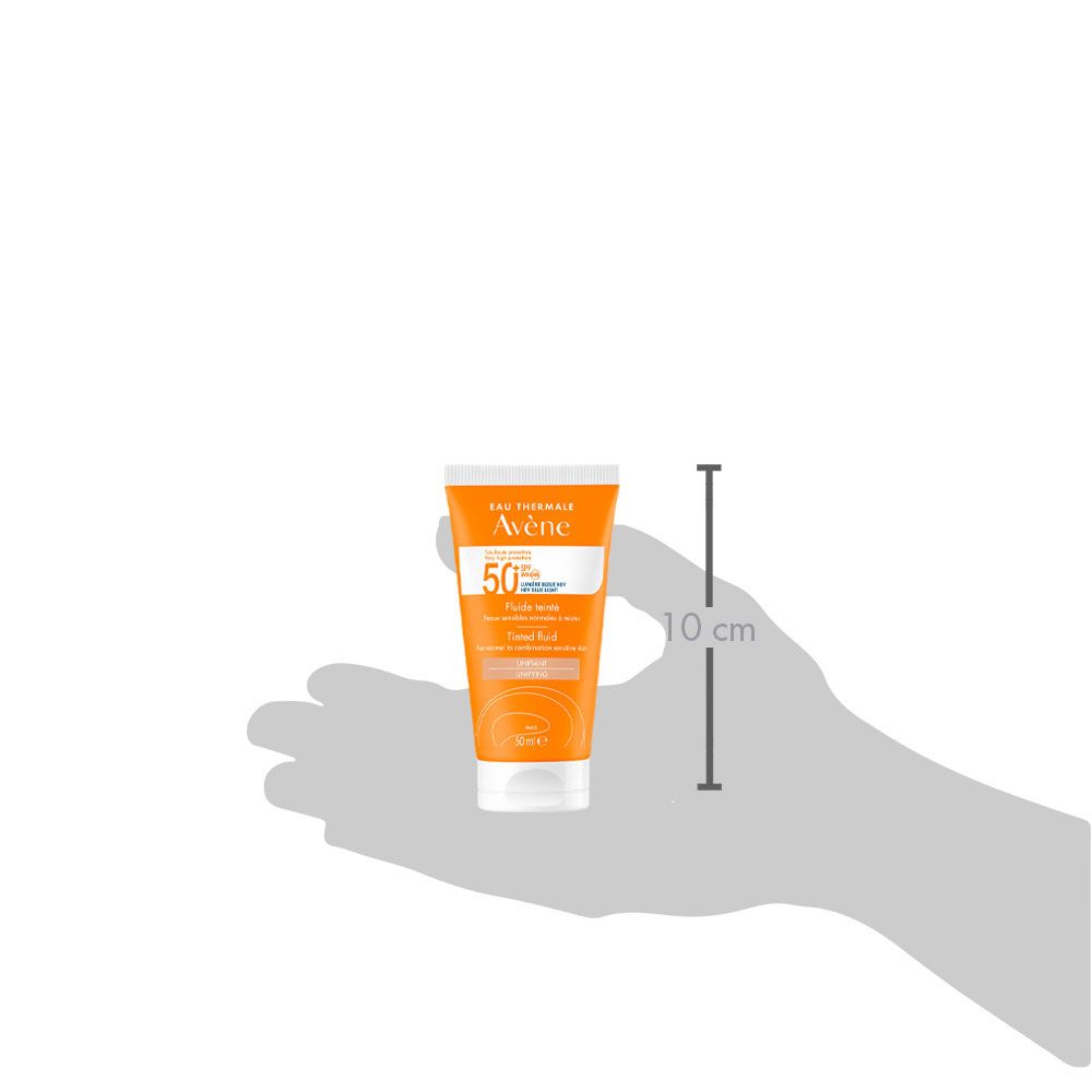 Avene Protector Solar Spf50 Fluido Con Color