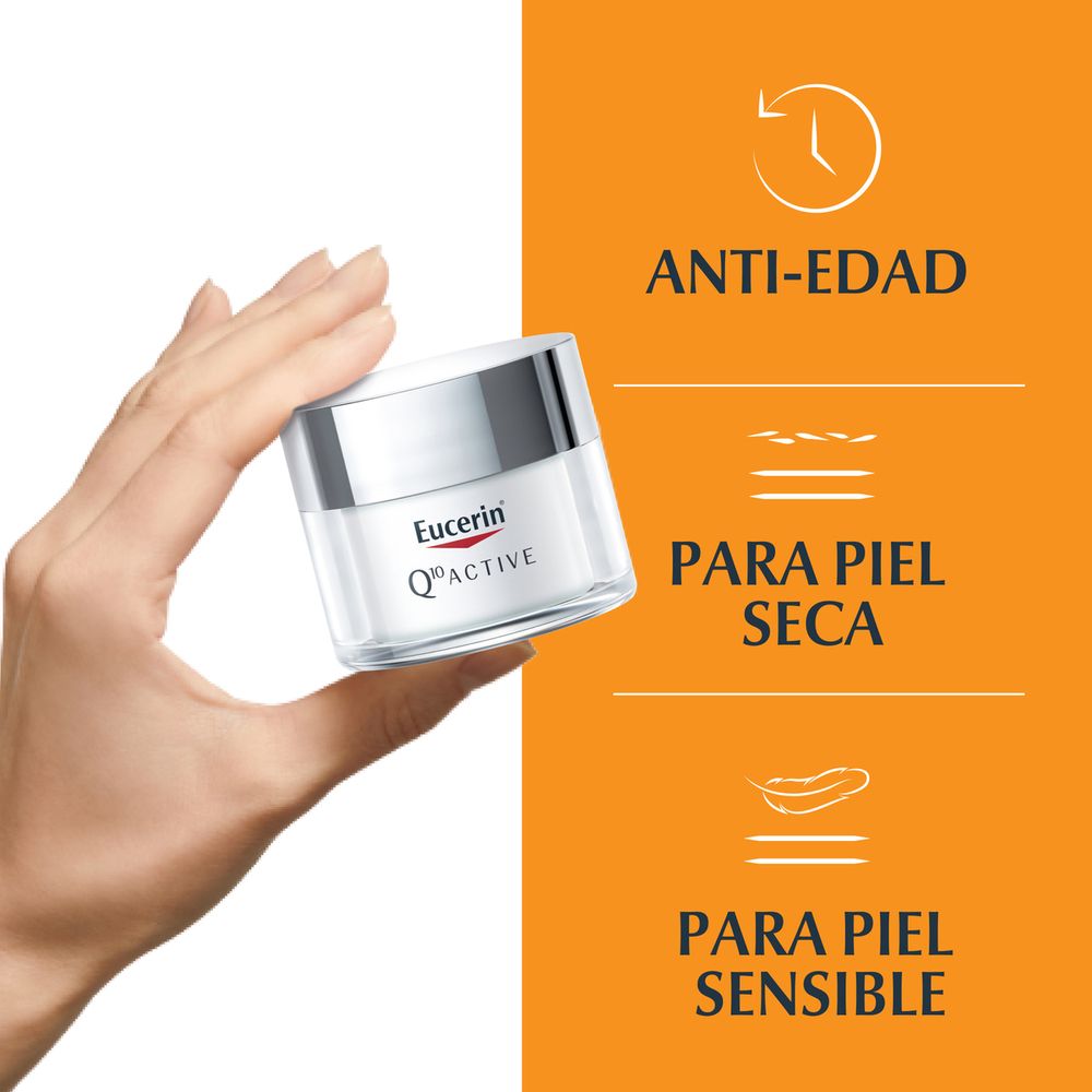 Eucerin Q10 Active Crema Facial De Dí­a Fps15