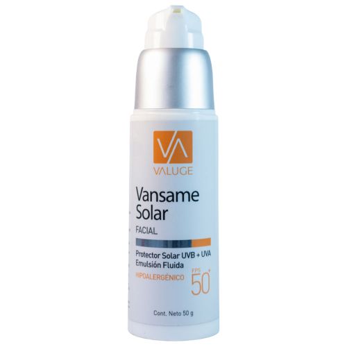 Vansame Protector Solar Fps 50+ Facial