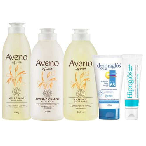 Aveno Combo Completo Cuidado Y Protección Infantil