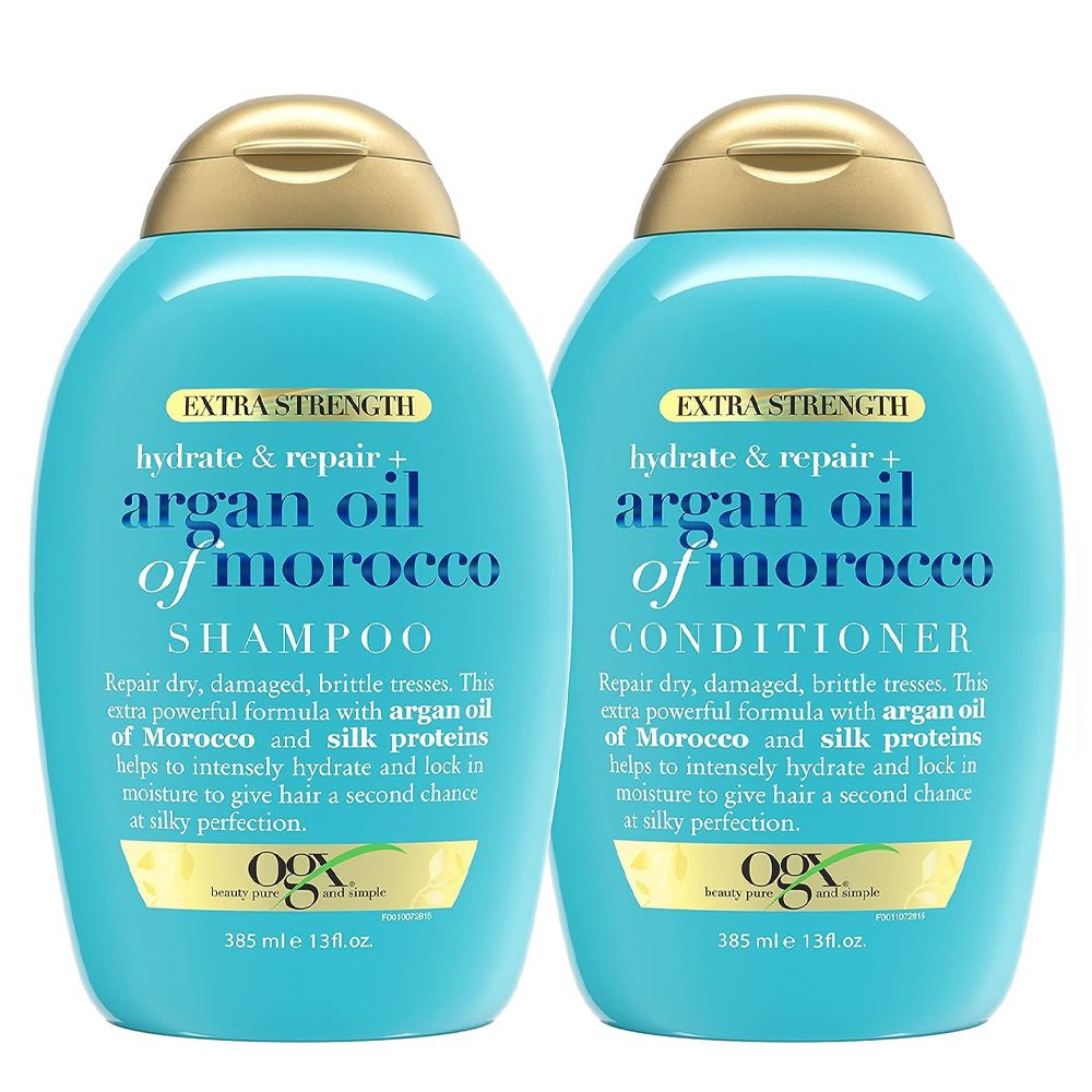 [ARCHIVADO] Combo Ogx Argan Oil Morocco Extra Strength Shampoo + Acond