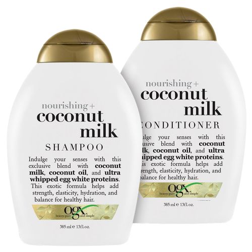 Combo Ogx Coconut Milk Shampoo Acondicionador
