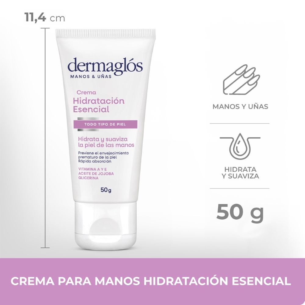 Dermaglós Corporal Crema Manos Hidratación Esencial