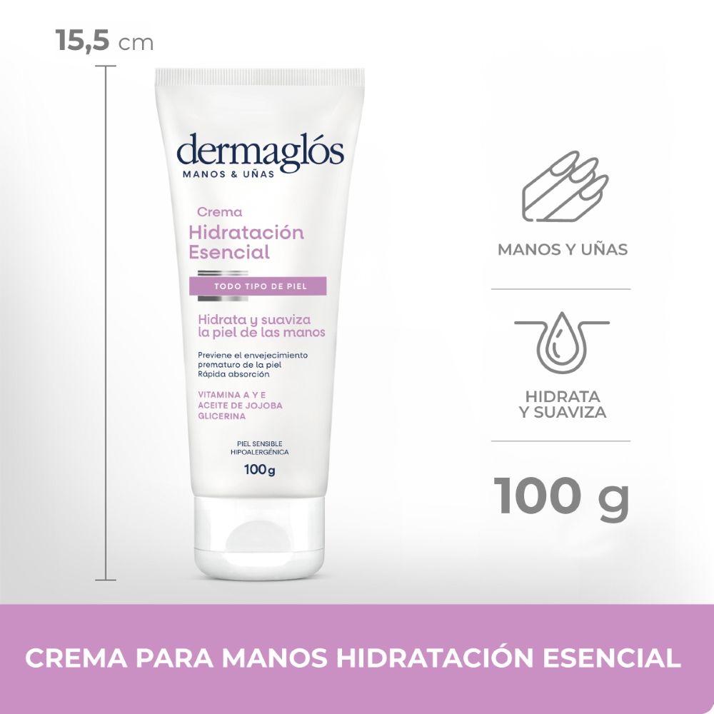 Dermaglós Corporal Crema Manos Hidratación Esencial
