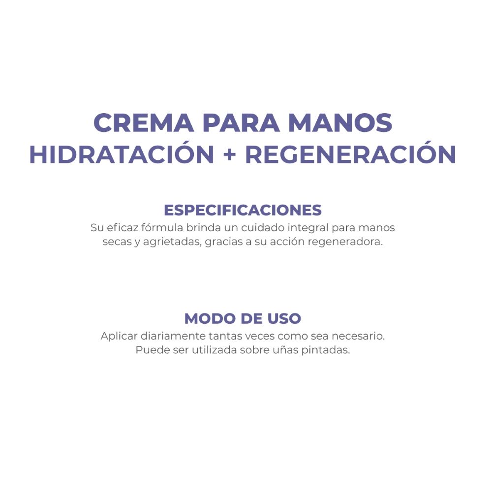 Dermaglós Corporal Crema Manos Hidratación + Regeneración