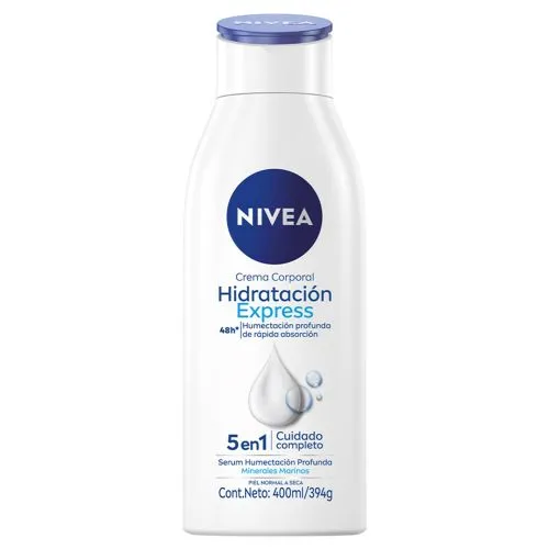 Nivea Hidratación Express Crema Corporal Piel Normal A Seca