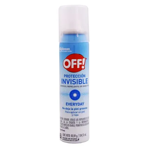 Off! Protección Invisible Repelente En Aerosol