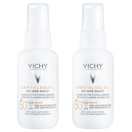 Pack 2 Vichy Capital Soleil Fps50+ Uv-age Daily