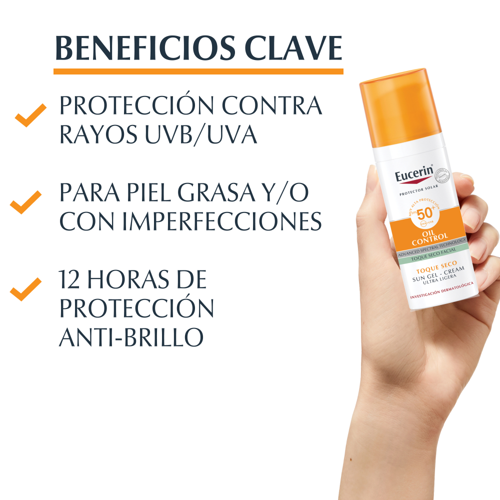 Eucerin Combo Cuidado Piel Grasa Más Manchas Post Acné