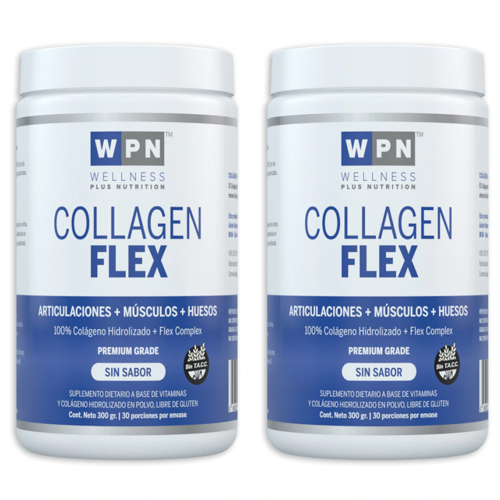 Pack 2 Wpn Collagen Flex En Polvo Sin Sabor